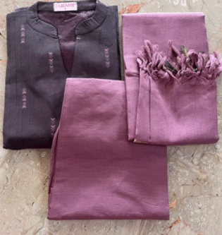 Pure Handloom Cotton - Gray