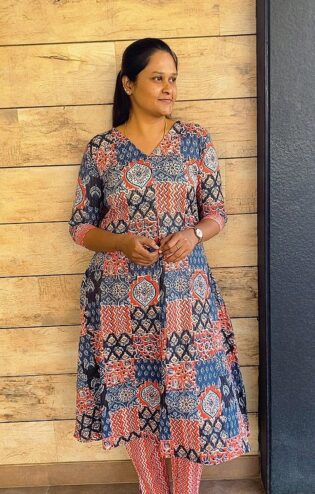 Cotton A-Line - Orange