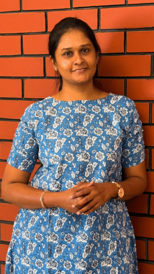 Pure Cotton Katha Stitch Blue