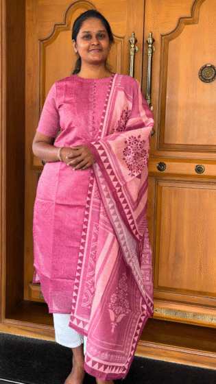 Two Piece Salwar suit Pink